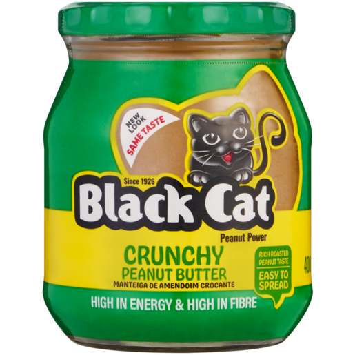 Black Cat Peanut Butter Crunchy 400 g