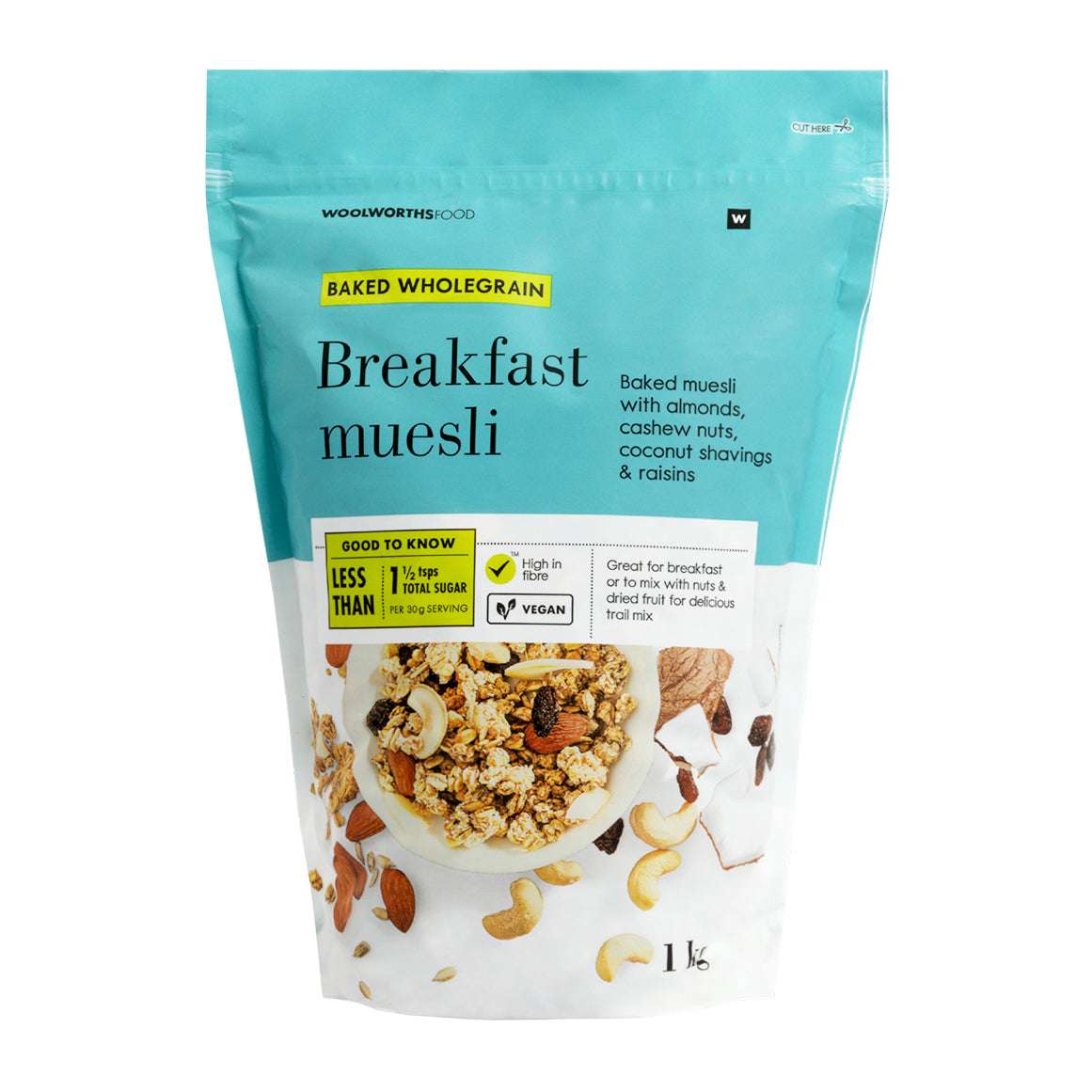 Woolworths Food Muesli with Almonds