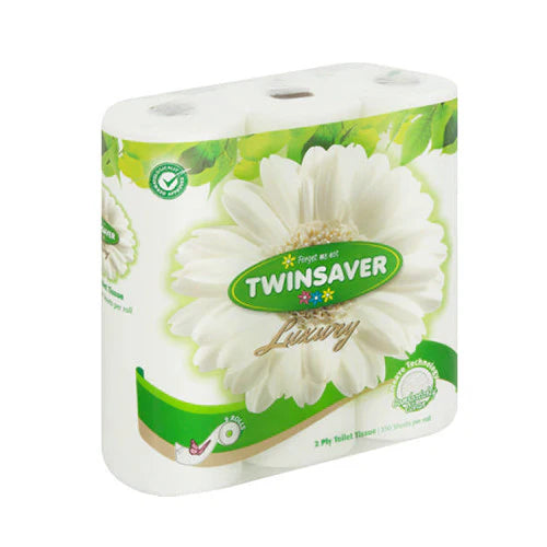 Twin Saver Toilet Paper 2 Ply 9 Pack