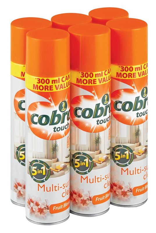 Cobra Touch Multi-Surface Cleaner Spray 300ml