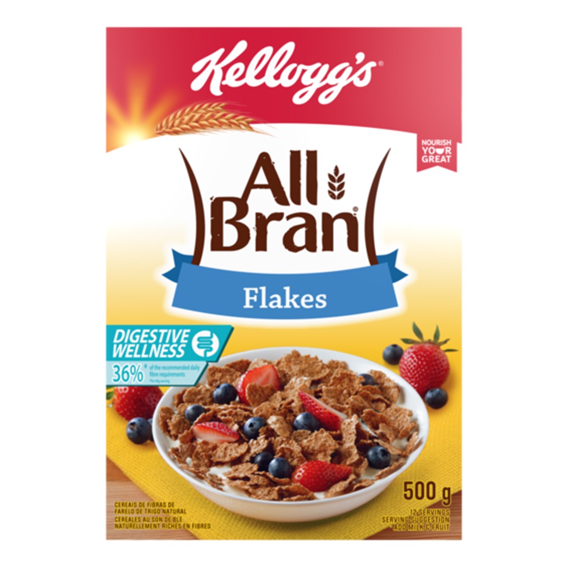 Kelloggs All Bran Flakes 500 g