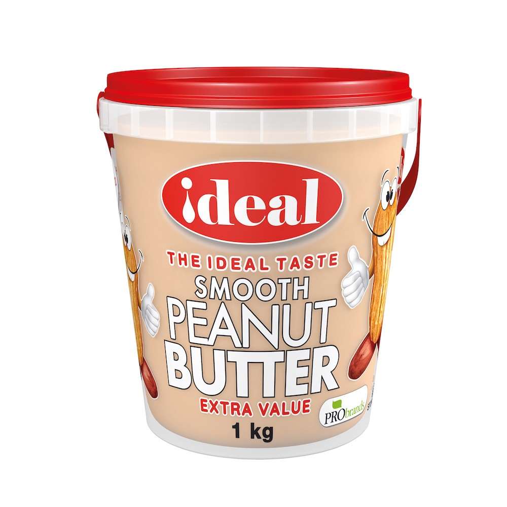PROBRANDS Ideal Smooth Peanut Butter 1 L x 6
