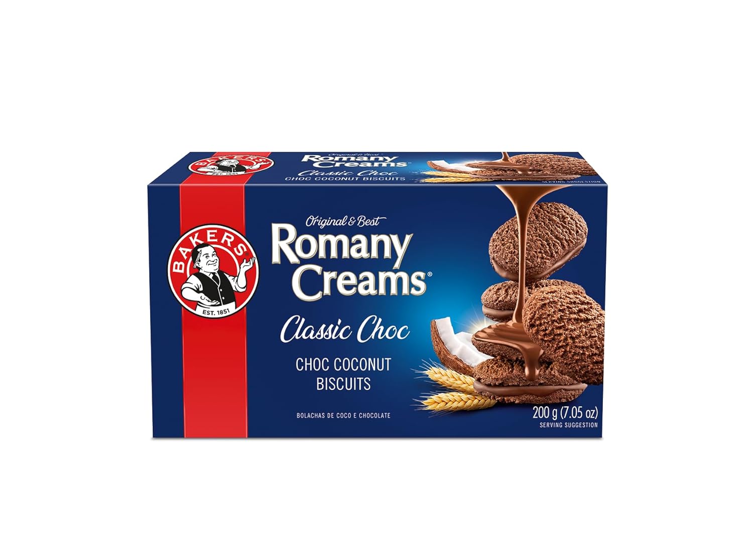 Bakers Romany Creams Classic Chocolate Biscuits 1kg