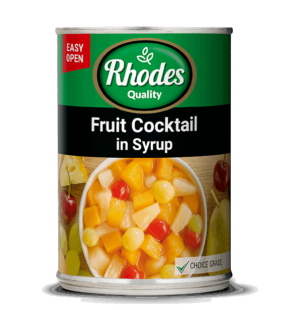 RHODES QUALITY Fruit Tinned 410g x 12