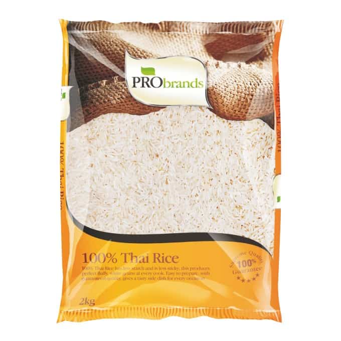 PROBRANDS Thai Rice 100% 2 KG x 10