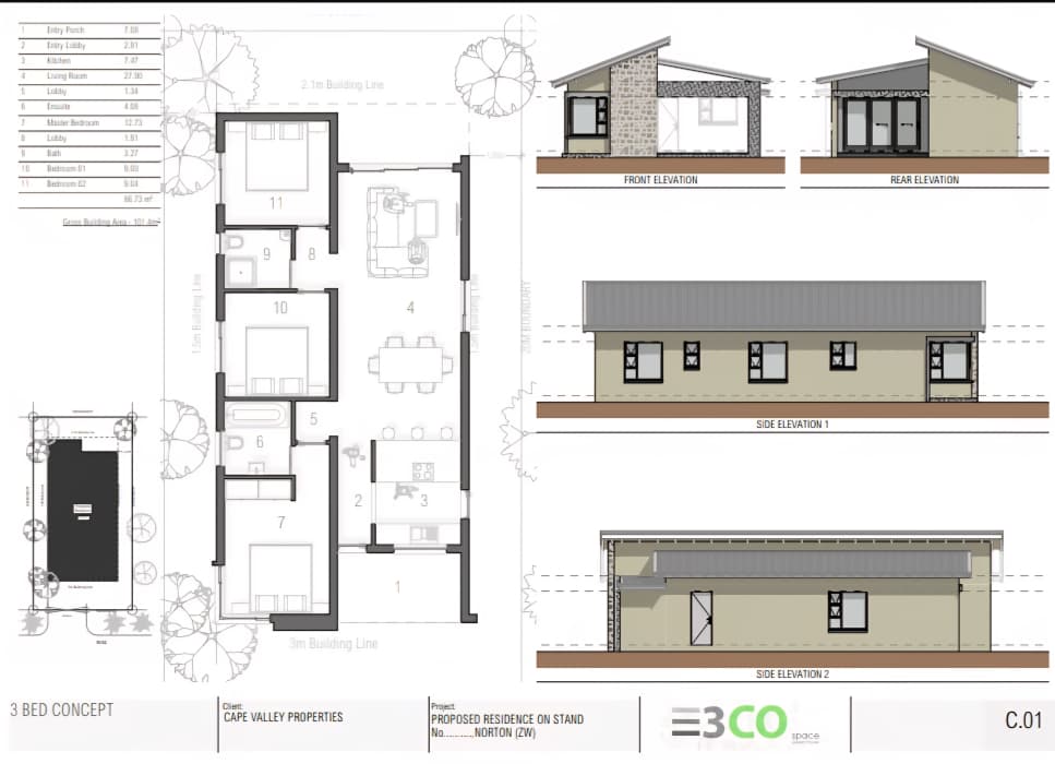 200 m2 Stand in Norton Swallowfields