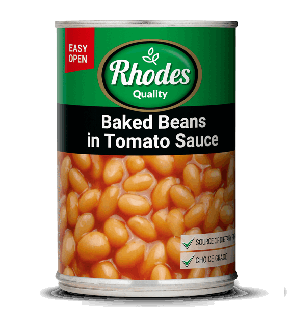 RHODES QUALITY Baked Beans in Tomato Sauce Tinned 410g x 12