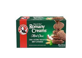 Bakers Romany Creams Mint Choc 280 g