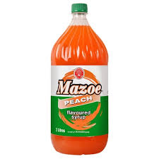 Mazoe Syrup Peach 2ltrs