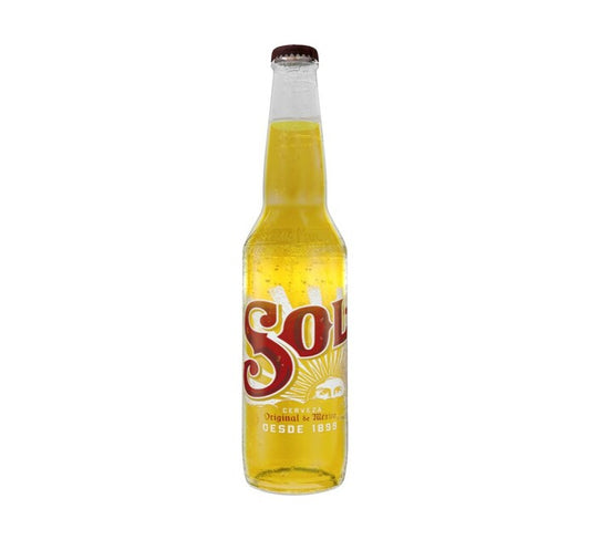 Sol Beer Bottles 330ml x 24