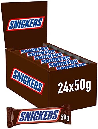 Snickers Singles 12's:24x50g