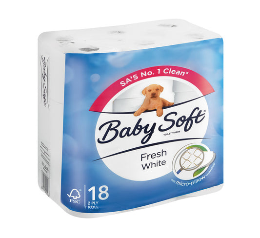BABY SOFT Tissues 18s x 4 Carton